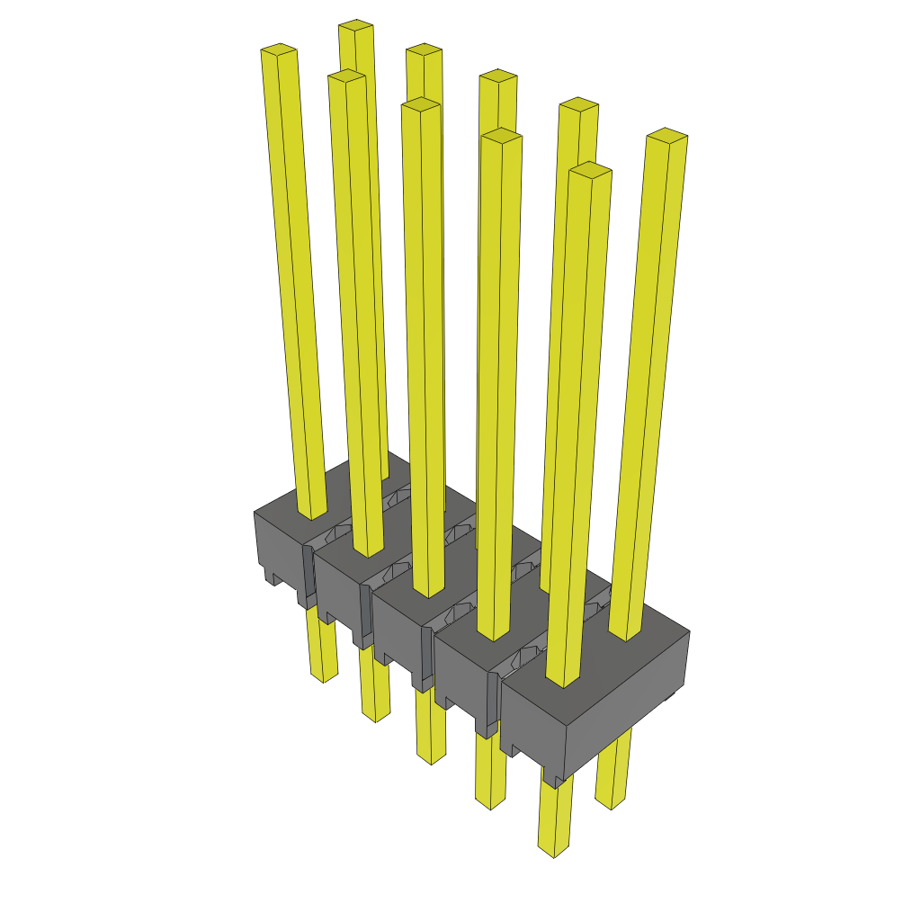 SAMTEC MTSW-105-10-S-D-565