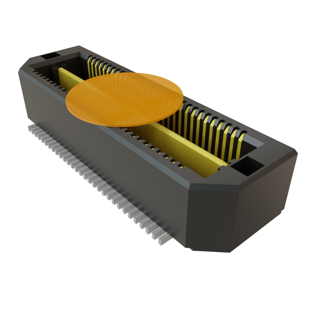 QSH-030-01-F-D-A-K-TR - 0.50 mm Q Pairs® High-Speed Ground